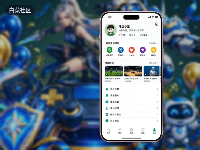 下载白菜社区 APP，随时关注赛况
